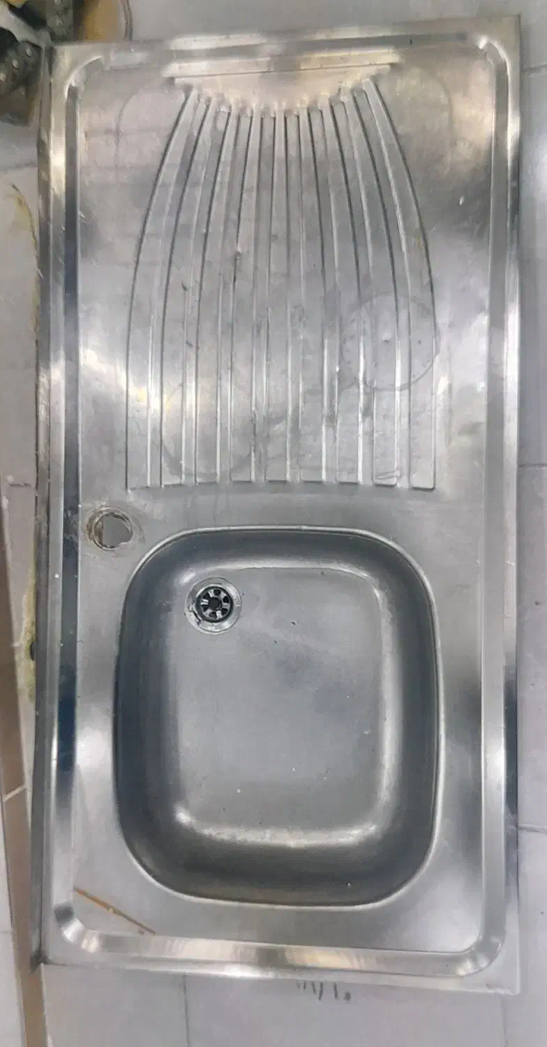 سینک تک کاسه|آب‌چکان و نظم‌دهنده ظروف|مشهد, فاطمیه|دیوار