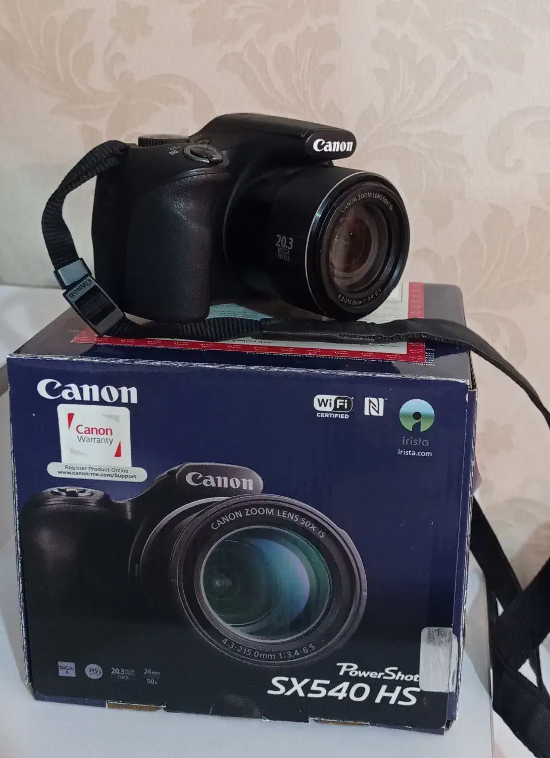 دوربین Canon SX540 HS صفر اکبند|دوربین عکاسی و فیلمبرداری|پلدشت, |دیوار