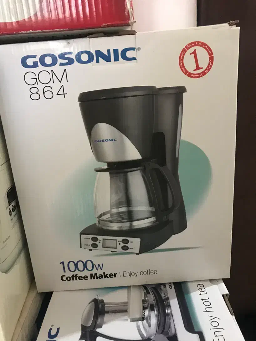 قهوه جوش کاملا نو داخل کارتن|سماور، چای‌ساز، قهوه‌ساز|همدان, |دیوار