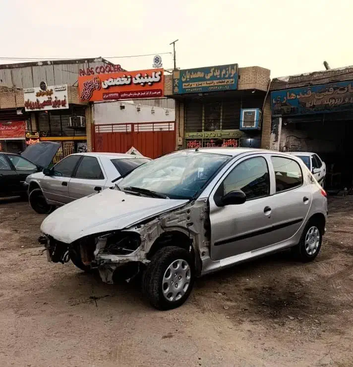 فروش پژو 206 تصادفی مدل 89|خودرو سواری و وانت|اصفهان, دهنو|دیوار