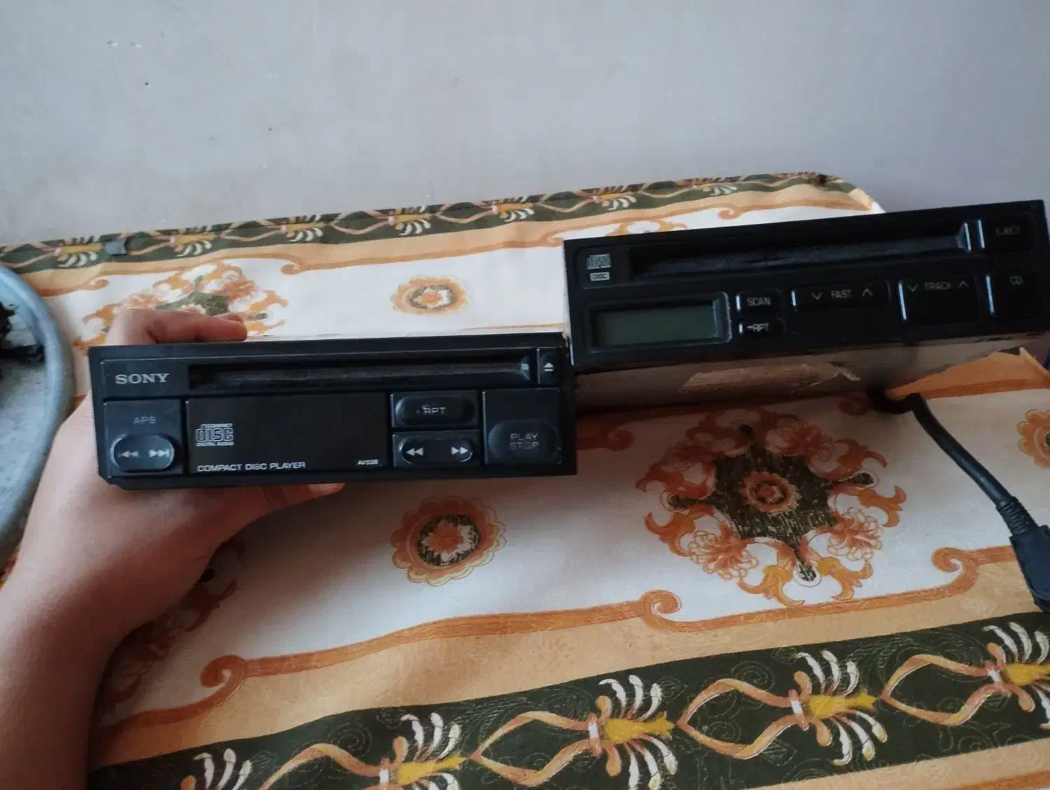 دو عدد سی دی چنجر ضبط ژاپنی|پخش‌کننده DVD و ویدیو|کرمانشاه, |دیوار