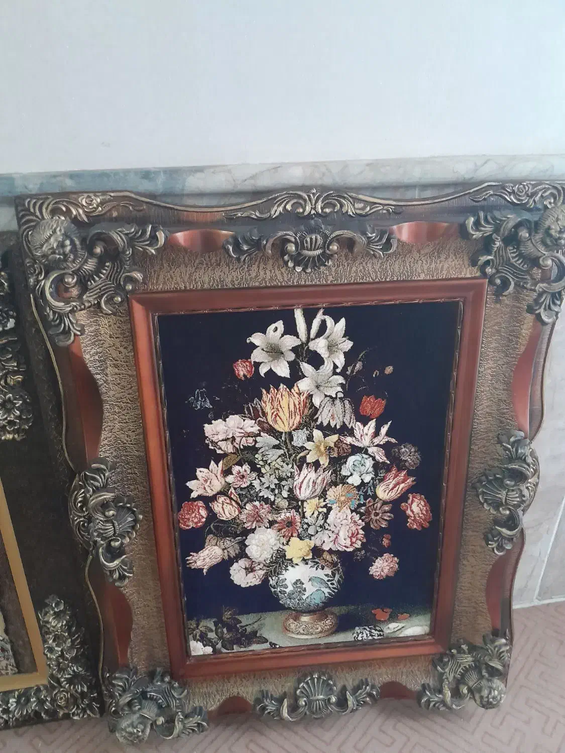 دوعدد تابلو فرش|تابلو فرش|مشهد, انقلاب|دیوار