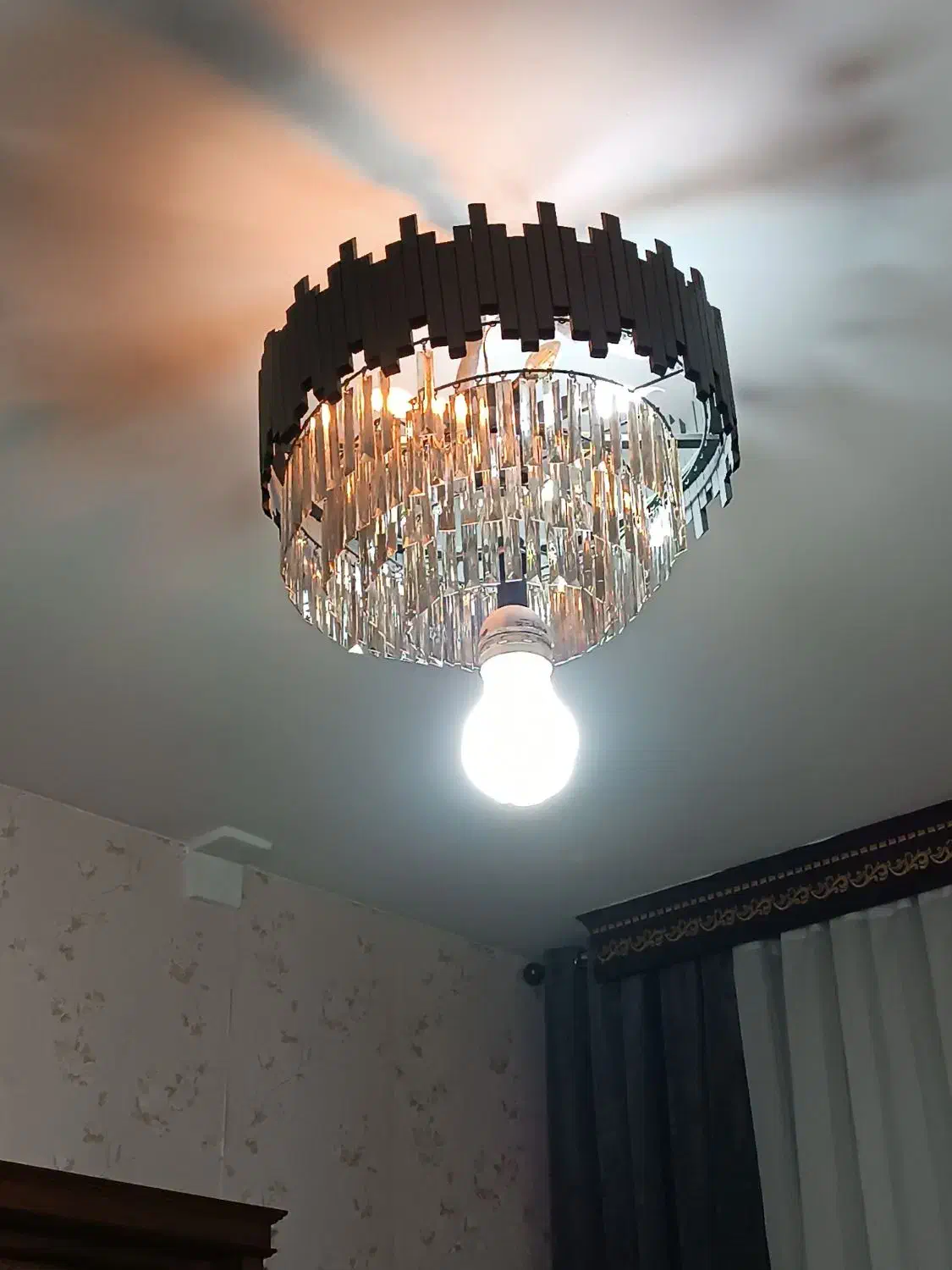 لوستر|لوستر و چراغ آویز|پاکدشت, پاکدشت (مامازند)|دیوار