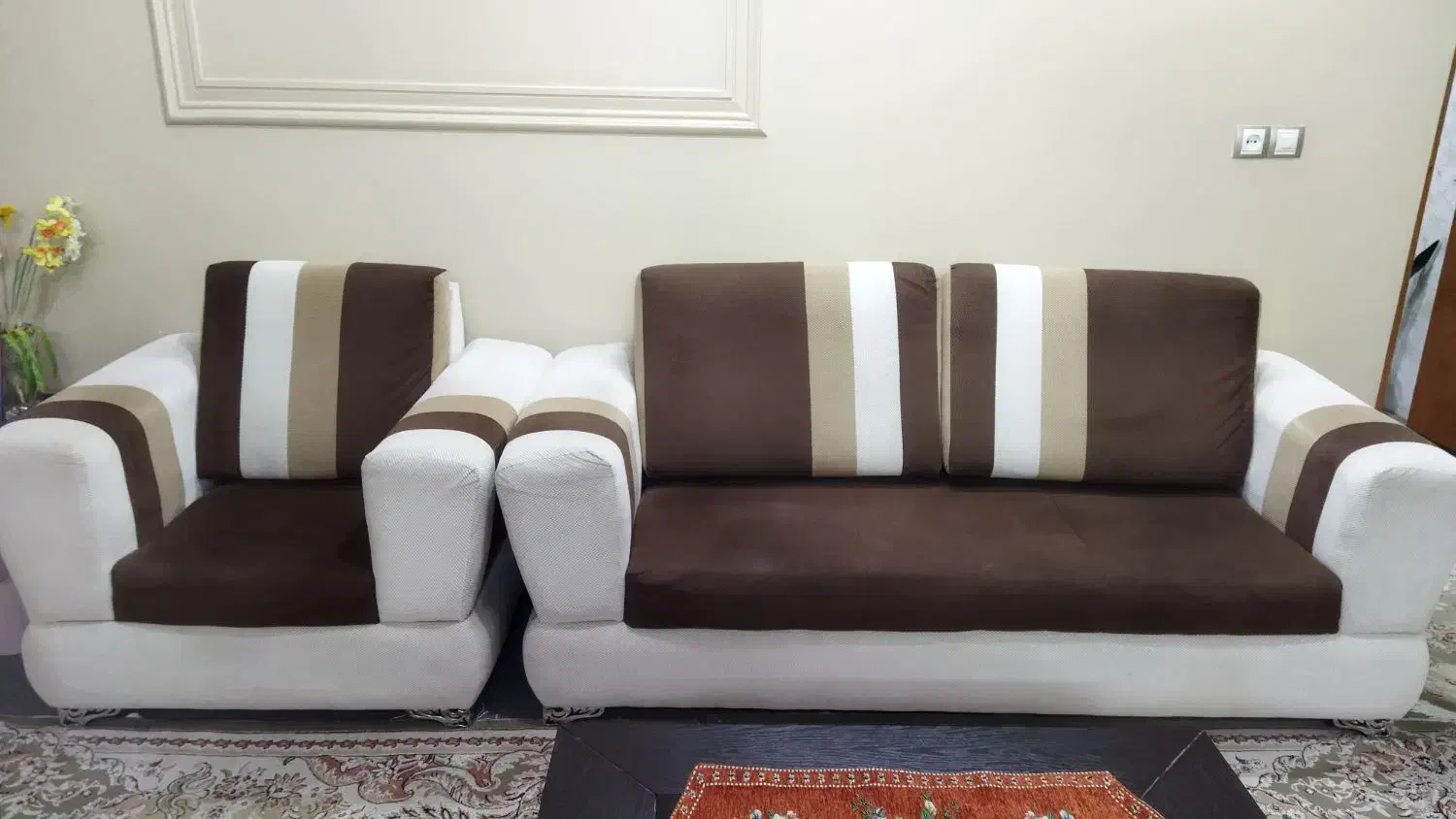 فروش مبل 7نفره بهنمیر|مبلمان خانگی و میز عسلی|بهنمیر, |دیوار