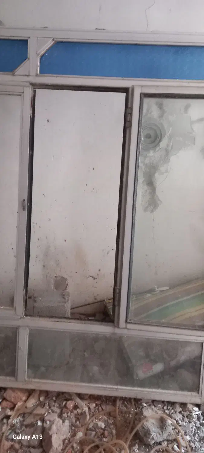 پنجره آلومینیومی۲×۲.۵|مصالح و تجهیزات ساختمان|ایلخچی, |دیوار