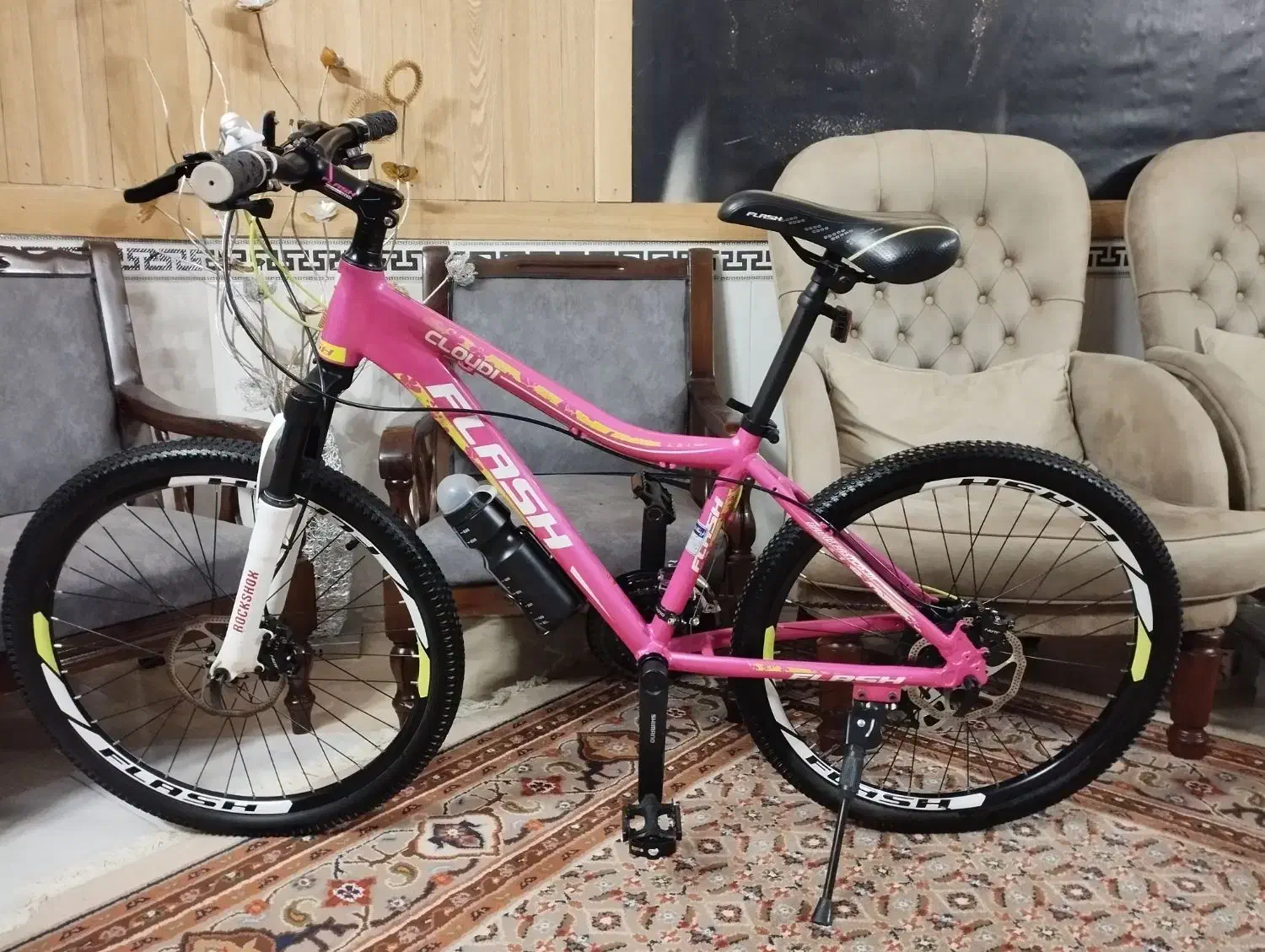 دوچرخه دنده ای تایوانی در حد نو|دوچرخه، اسکیت، اسکوتر|یزد, |دیوار