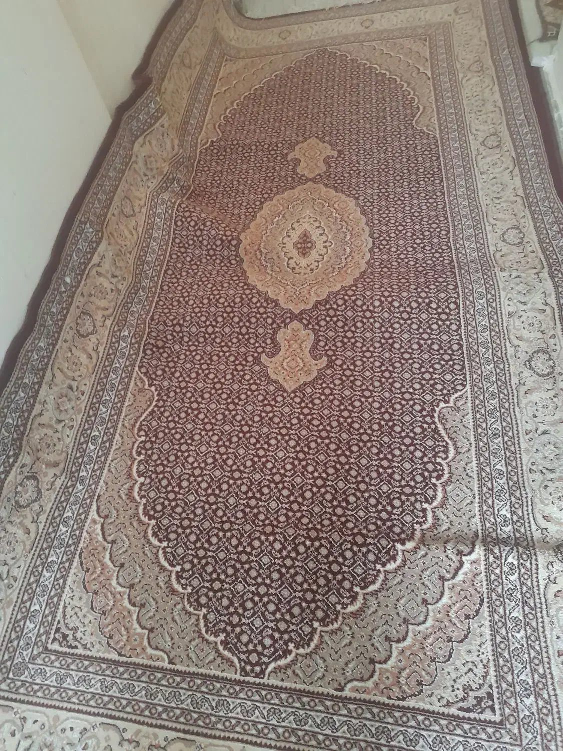 فرش ریزه ماهی ۱.۵ ×۳|فرش|اردبیل, |دیوار