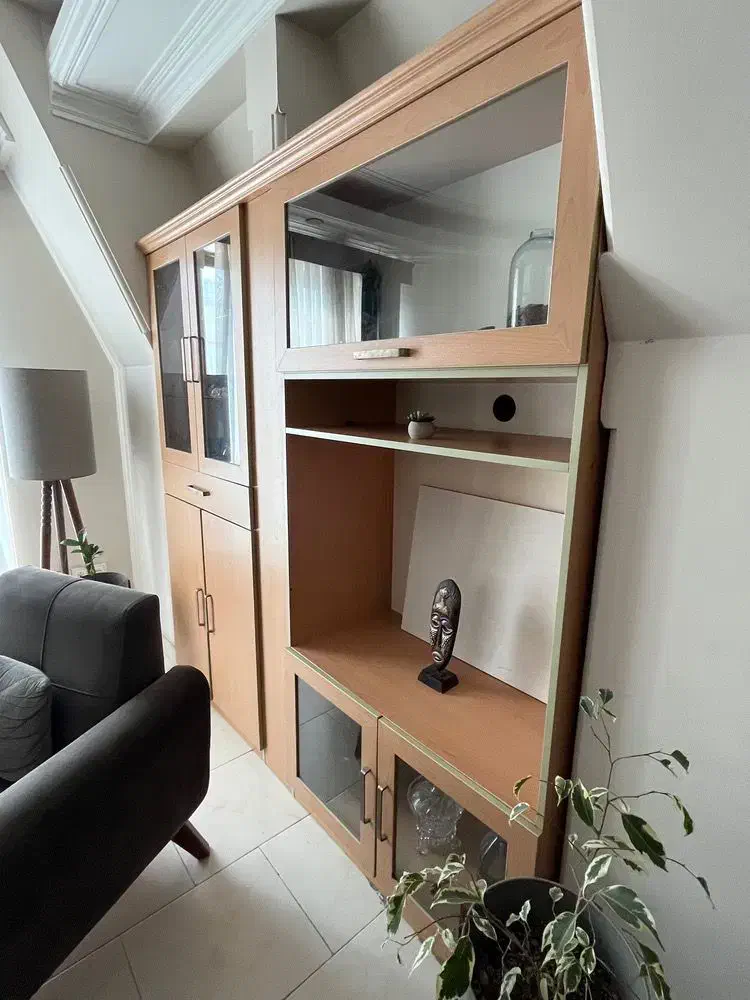 ویترین تو دیواری جا دار|کتابخانه، شلف، قفسههای دیواری|بابل, |دیوار