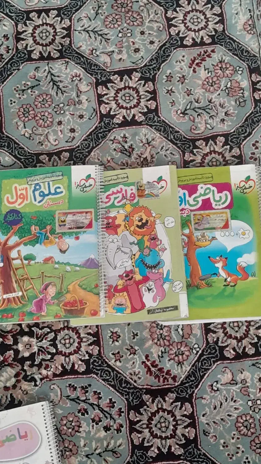 کتاب کار|کتاب و مجله آموزشی|تربت‌حیدریه, باغ سلطانی|دیوار