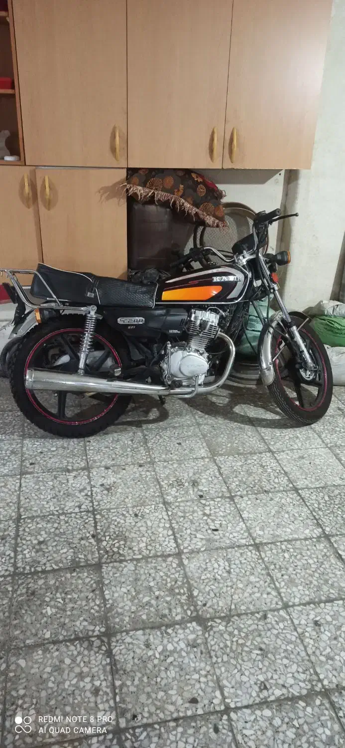 موتورسیکلت 125 اخرهای 95|موتورسیکلت|تهران, شهرک کوهسار|دیوار