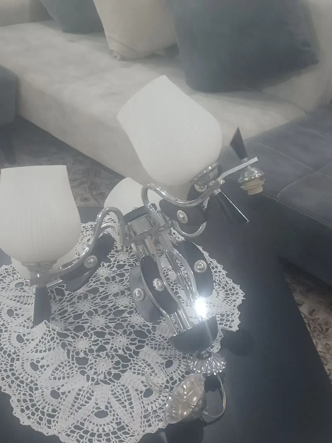 لوستر|لوستر و چراغ آویز|قوچان, |دیوار