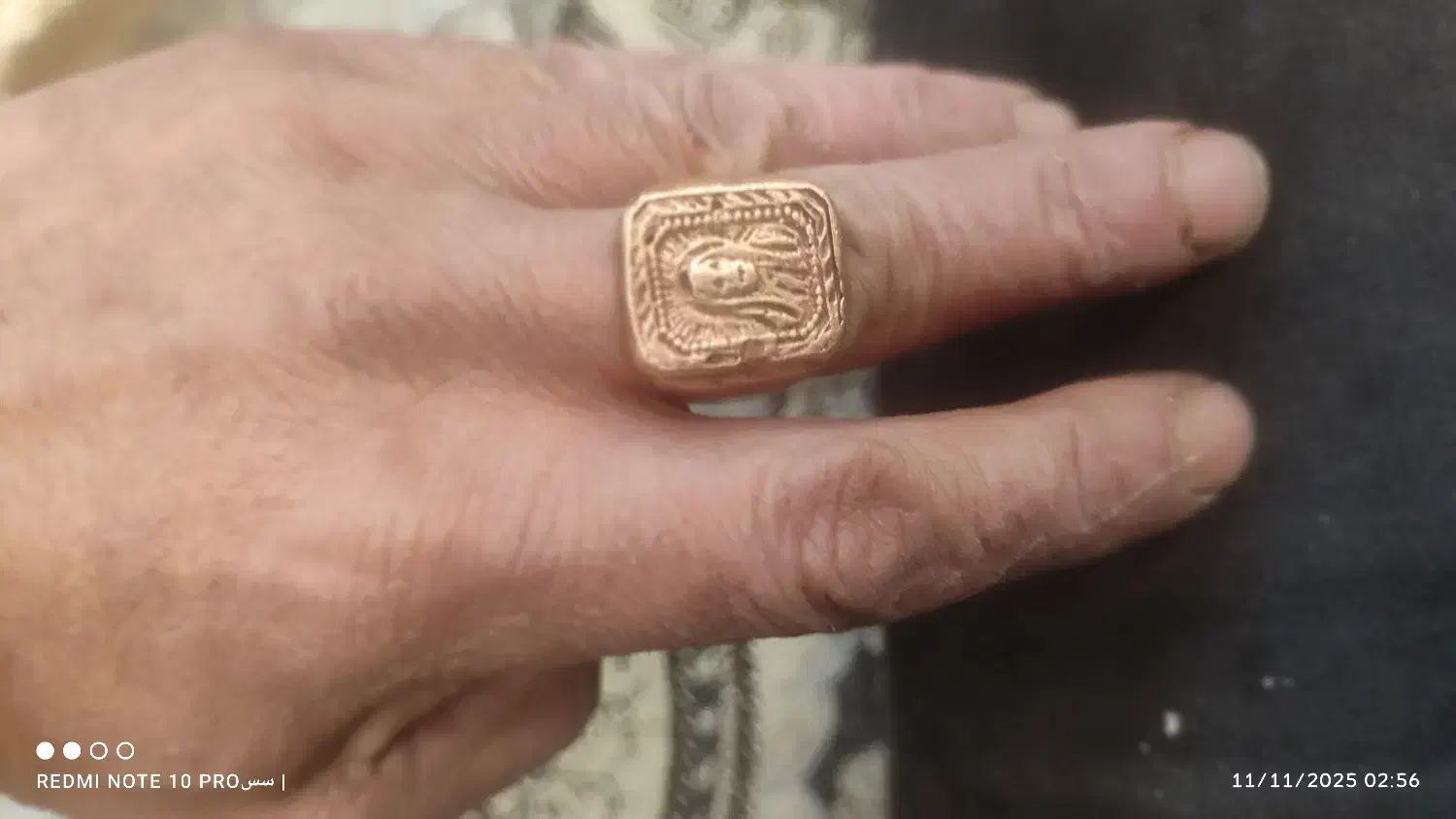 انگشتر عتیقه ۱۰۰ سال بیشتر قدمتش هست|کلکسیون اشیاء عتیقه|مرزن‌آباد, |دیوار