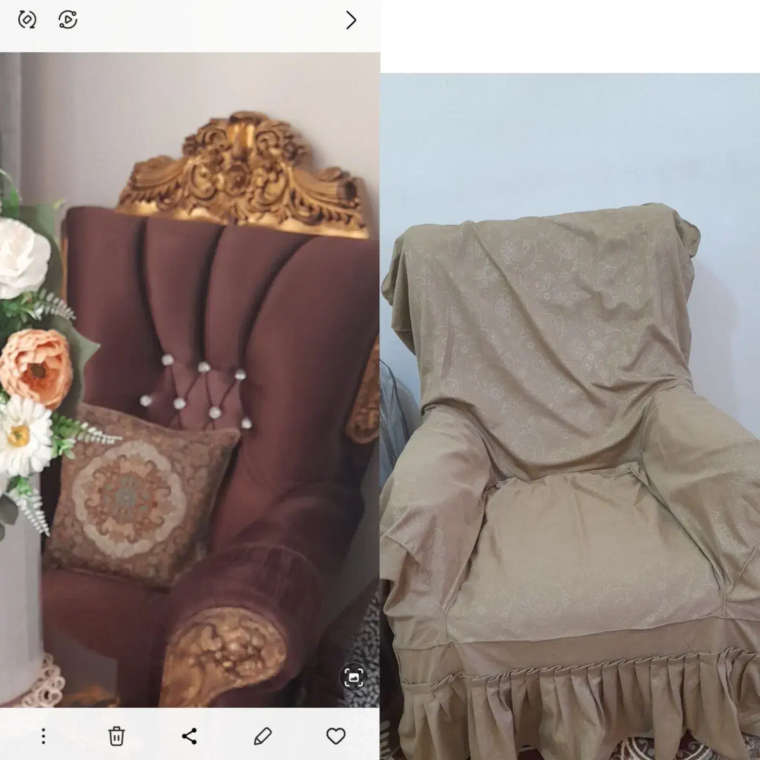 لباس مبل سالم و تمیز قیمت مناسب|مبلمان خانگی و میز عسلی|تربتحیدریه, رضاشهر|دیوار