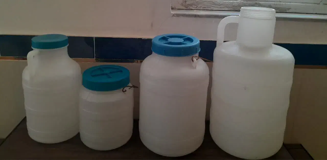 دبه ترشی نو|ظروف نگهدارنده، پلاستیکی، یک‌بارمصرف|بیجار, |دیوار