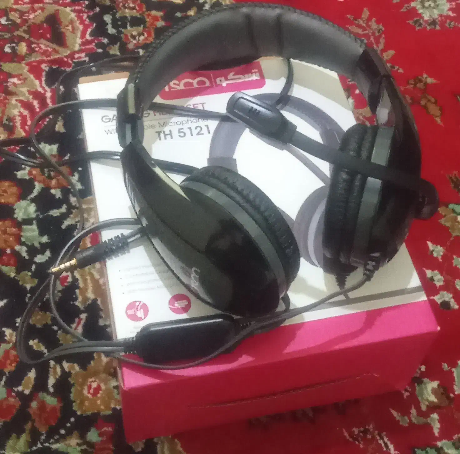 هدفون سیمی باسیم یک مترو نیم|لوازم جانبی موبایل و تبلت|دورود, |دیوار