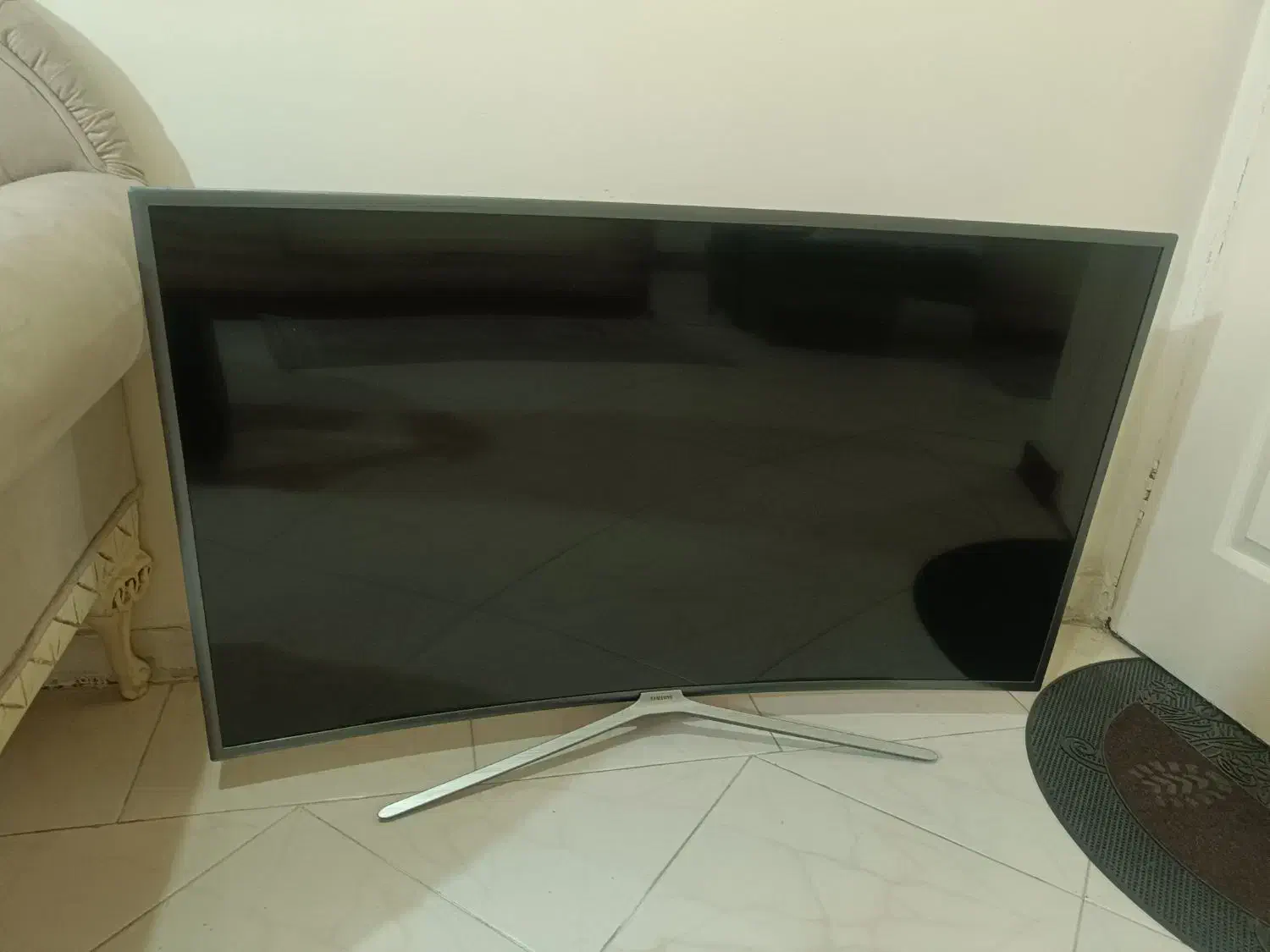ال ای دی منحنی سامسونگ۴۹اینچ|تلویزیون و پروژکتور|تهران, کیانشهر|دیوار