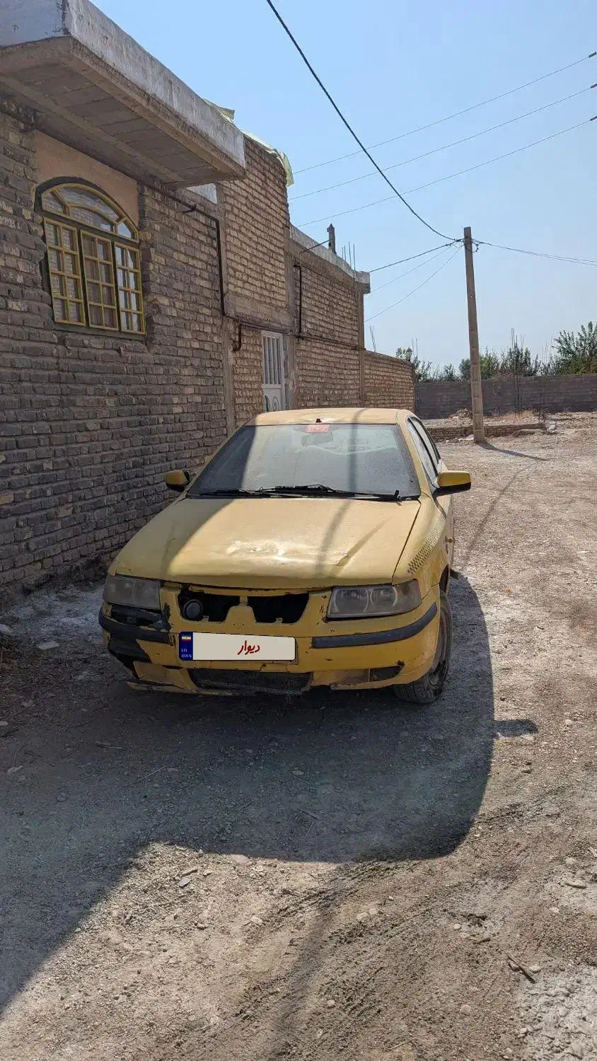 تاکسی سمند مدل ۸۹|خودرو سواری و وانت|فسا, |دیوار