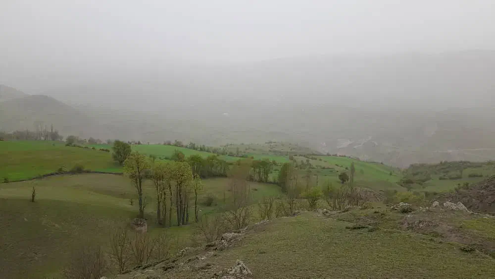 زمین۱۰۰۰متری مسکونی بهمراه جواز ساخت گلنگش خورگام|فروش زمین و ملک کلنگی|برهسر, |دیوار