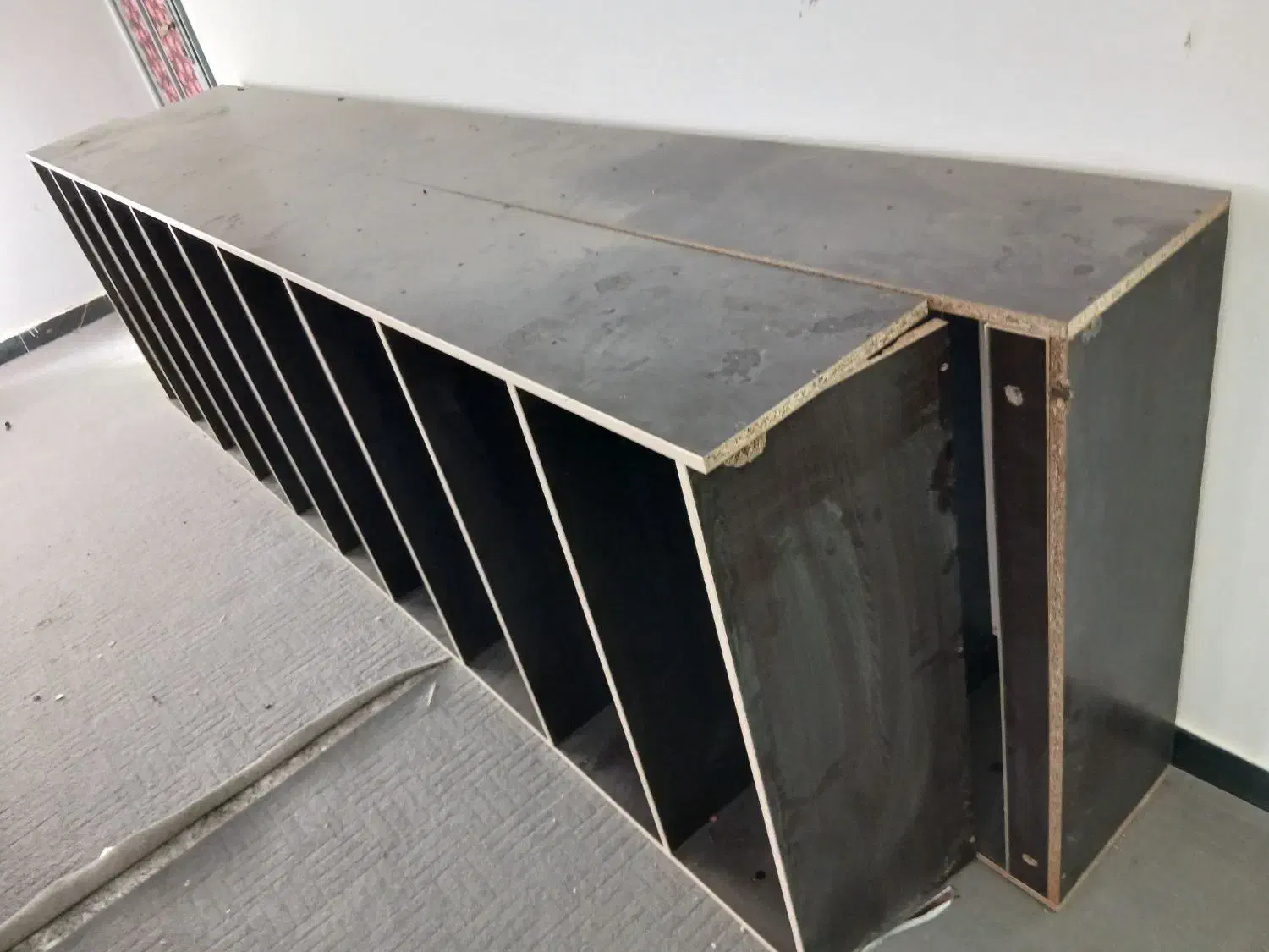 قفسه چوبی|کتابخانه، شلف، قفسه‌های دیواری|بندر ماهشهر, |دیوار