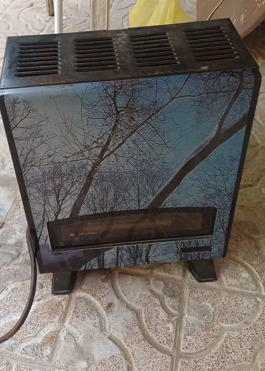 بخاری گازسوز|بخاری، هیتر، شومینه|اندیشه, اندیشه فاز ۵|دیوار