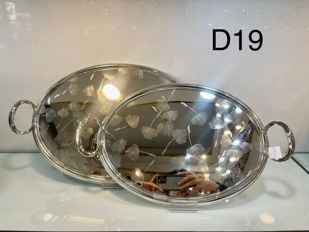 سینی استیل نگییر /جهیزیه عروس .پذیرایی|ظروف سرو و پذیرایی|آباده, |دیوار