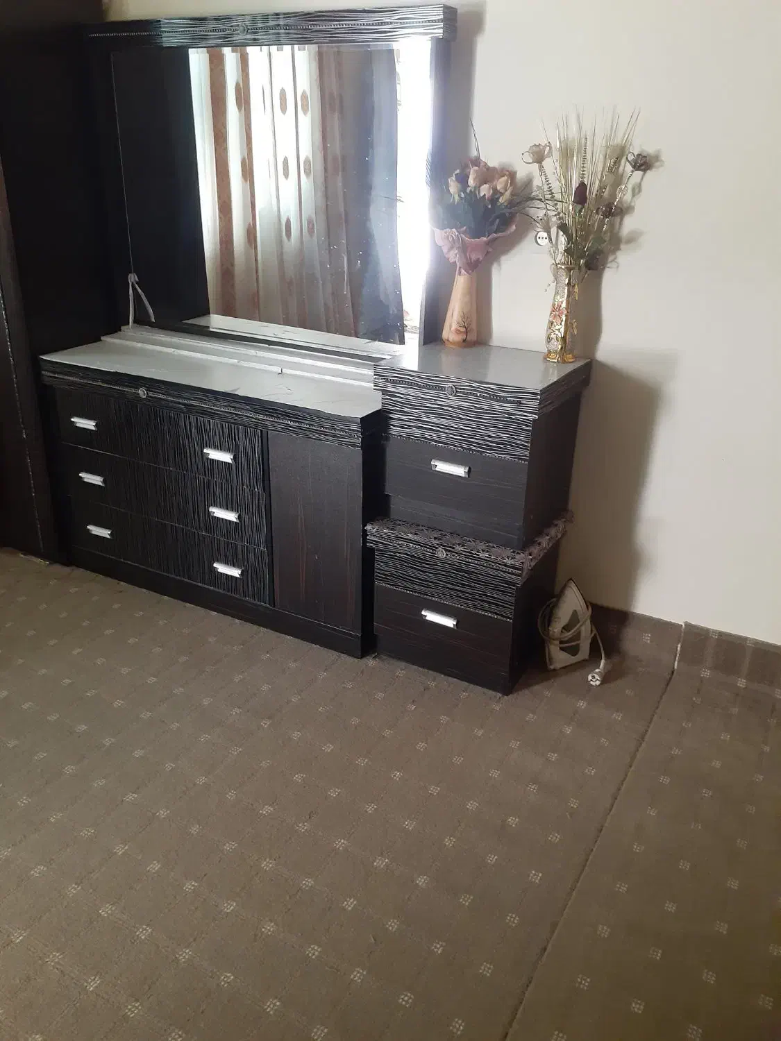 یک عدد دراور همرا با اینه|جاکفشی، کمد، دراور|دهلران, |دیوار