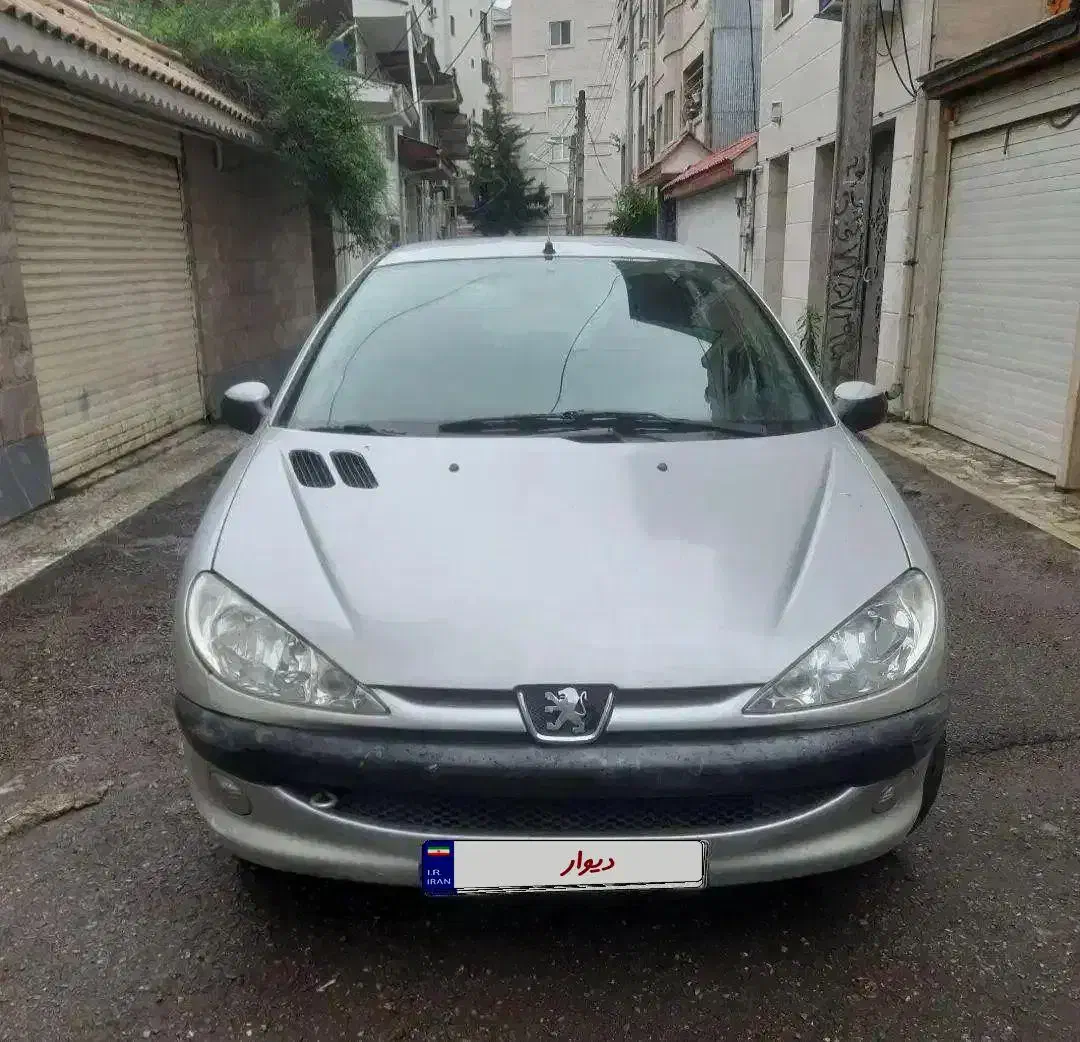 206 اتومات مدل 84 اصل فرانسه|خودرو سواری و وانت|رشت, آتشگاه|دیوار