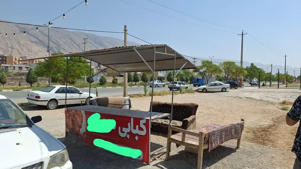 دکه کبابی و فلافلی سرویس|فروش مغازه و غرفه|فیروزآباد (فارس), |دیوار