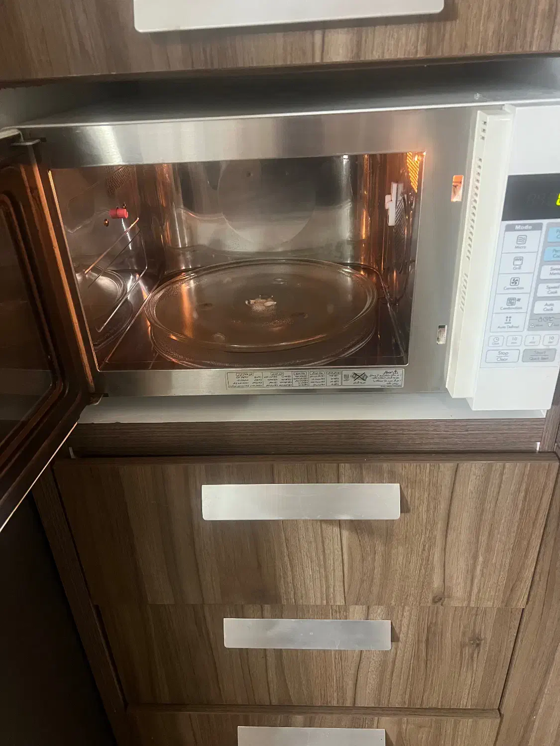 ماکروفر( WAVEDOM) ال جی اصل کره|اجاق گاز و لوازم برقی پختوپز|کرج, جهانشهر|دیوار