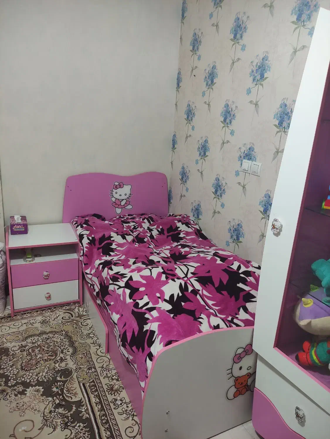 سرویس خواب کودک ونوجوان|تخت و صندلی بچه|شیراز, فرهنگیان|دیوار