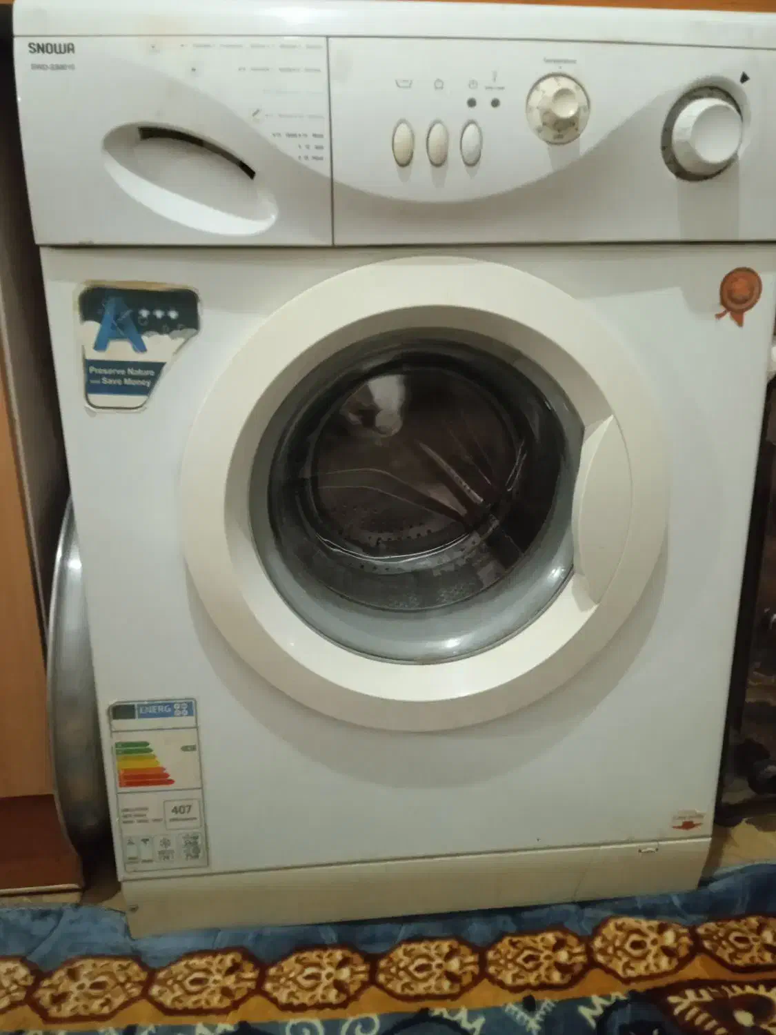 فروش ماشین لباسشویی اسنوا۷کیلویی|ماشین لباسشویی و خشککن لباس|فیروزکوه, |دیوار