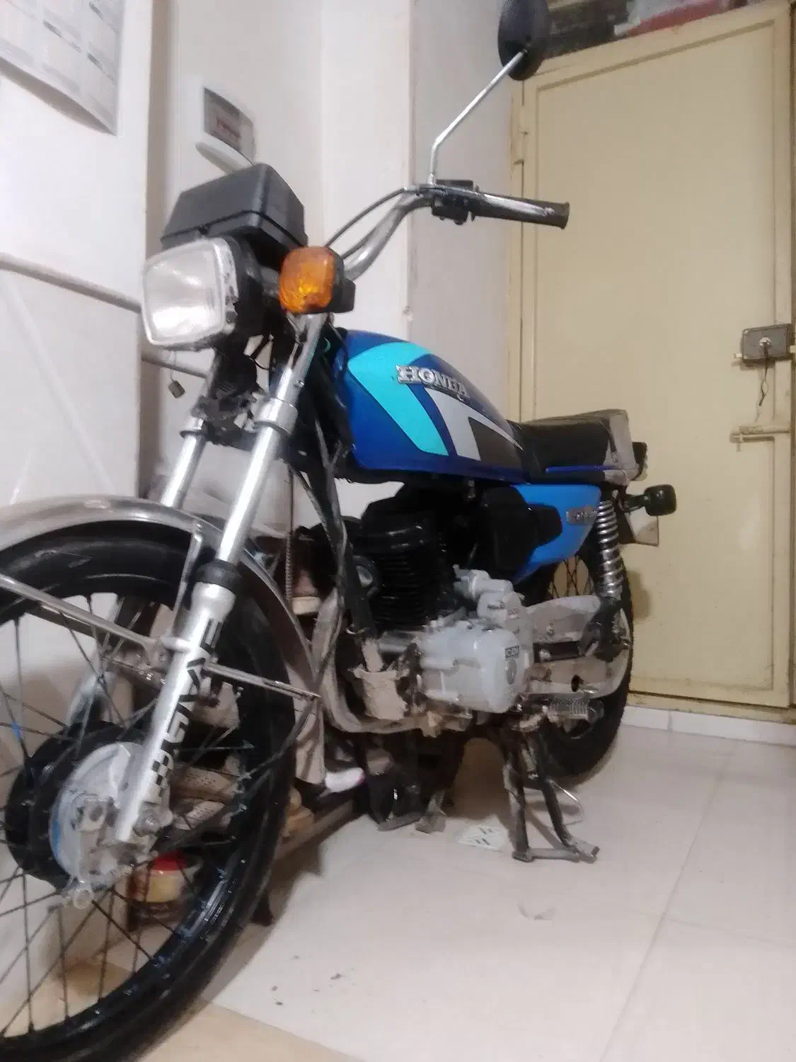 سی جی 125 انرژی 89 استارتی|موتورسیکلت|کاشان, فاز ۱ ناجی آباد|دیوار