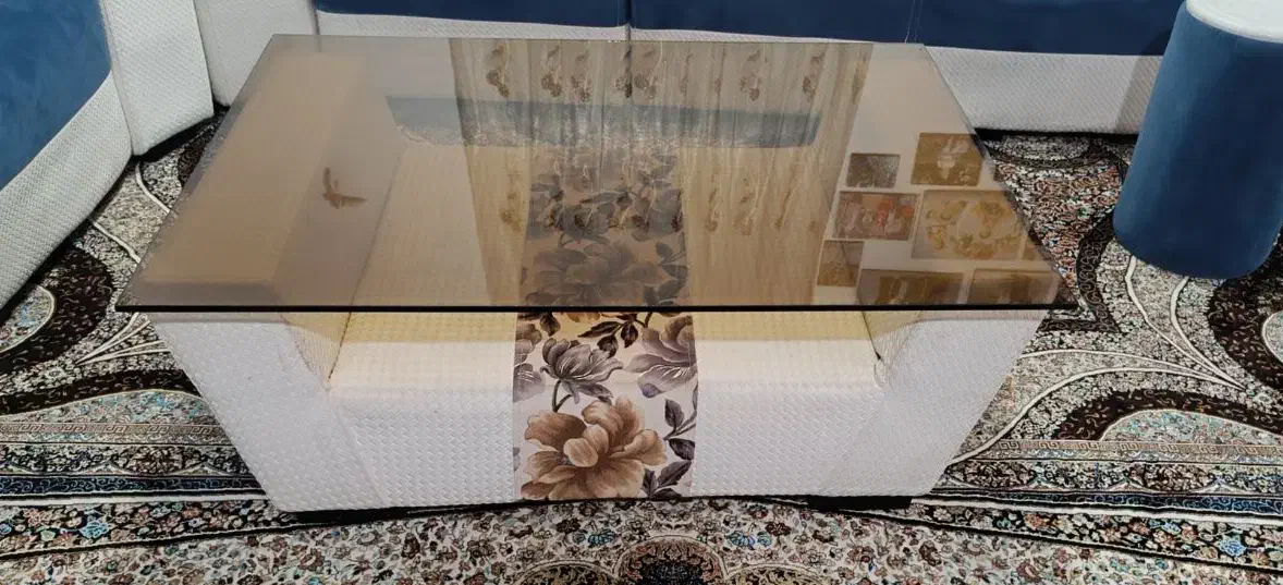 سرویس مبل ۸ نفره کامل|مبلمان خانگی و میز عسلی|برازجان, |دیوار