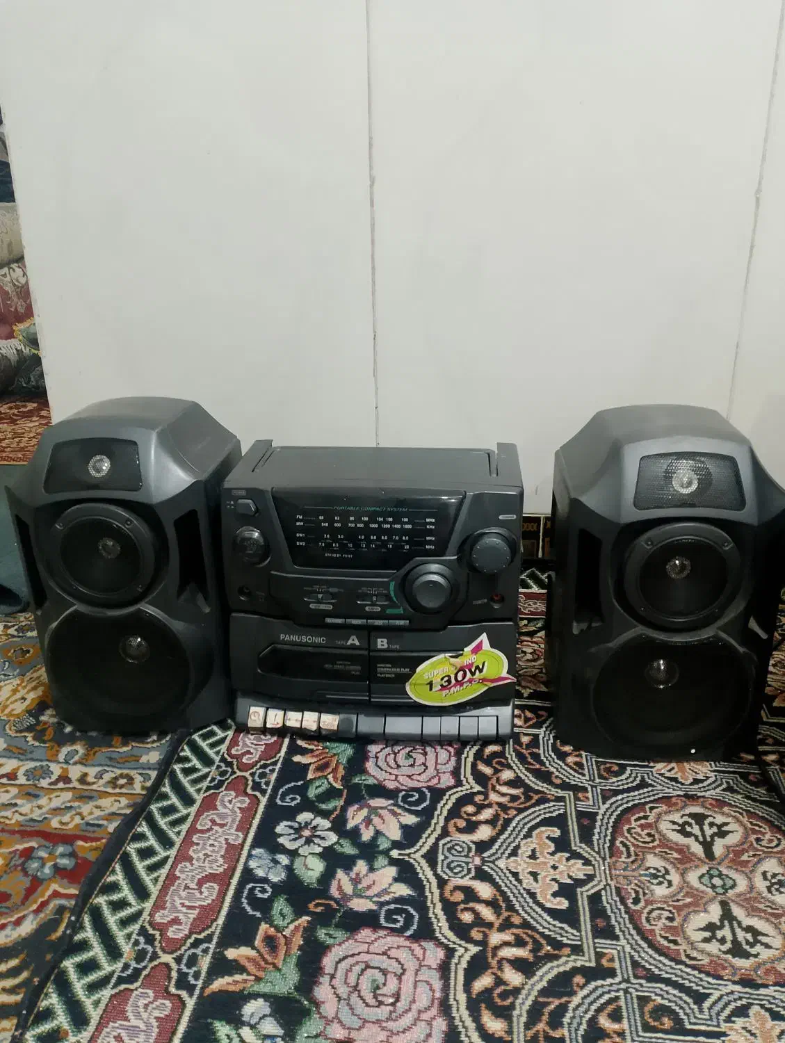 سیستم خانگی ضبط پاناسونیک با جفت باند|سیستم صوتی خانگی|پاکدشت, خاتون آباد|دیوار