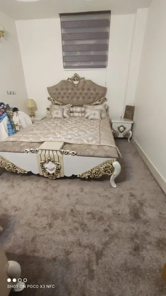 سرویس خواب در حد نو مناسب جهیزیه شهرضا|تخت و سرویس خواب|اصفهان, نقش جهان|دیوار