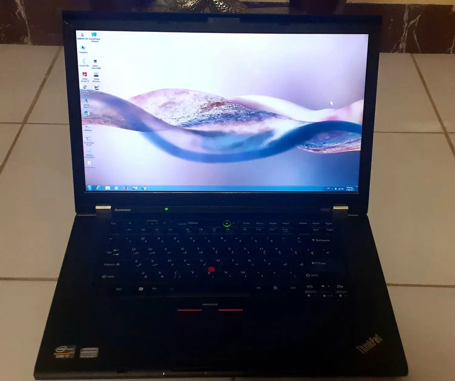 لپ تاپ لنوو w520 گرافیکدار هارد ۱ترا|رایانه همراه|اردبیل, |دیوار