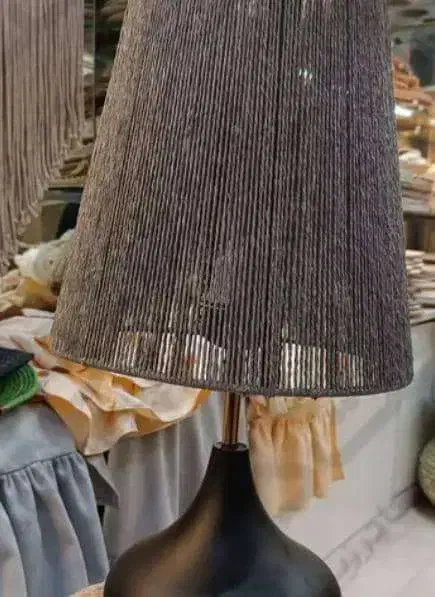 لوستر و آباژور رومیزی رافیا|لوستر و چراغ آویز|کرج, دهقان ویلا|دیوار