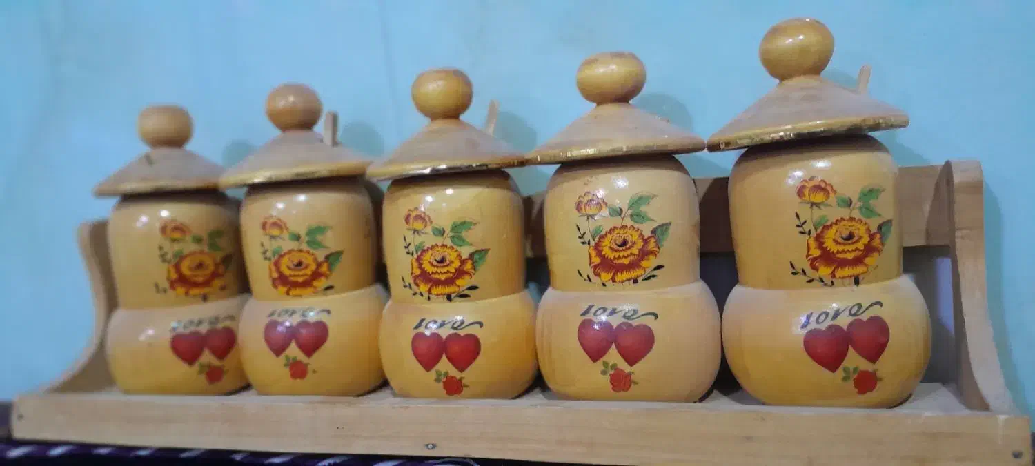 پا سماوری و جا ادویه|ظروف نگهدارنده، پلاستیکی، یکبارمصرف|جوانرود, |دیوار