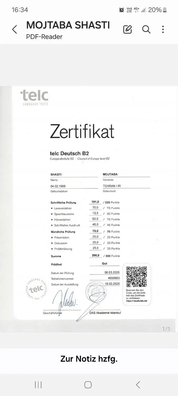 کلاس زبان آلمانی  حضوری و گروهی مکالمه محور|خدمات آموزشی|تهران, فدک|دیوار