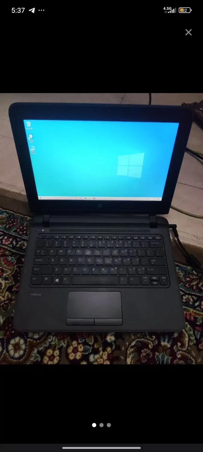 لپ تاپ HP i3 نسل ۵ رم ۴ درحد نوع تمیز|رایانه همراه|مشهد, جانباز|دیوار