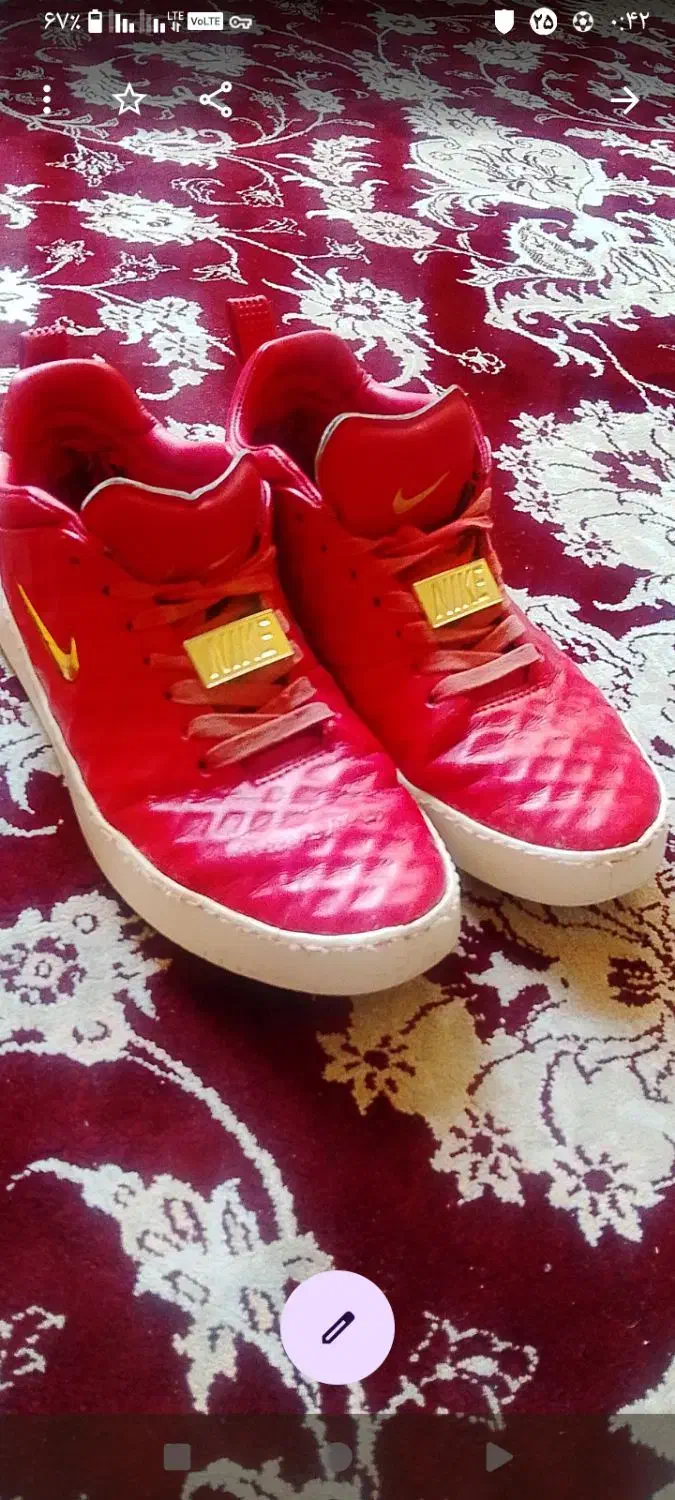 کتونی خارجی سایز 43|کیف، کفش، کمربند|پرند, فاز ۵|دیوار