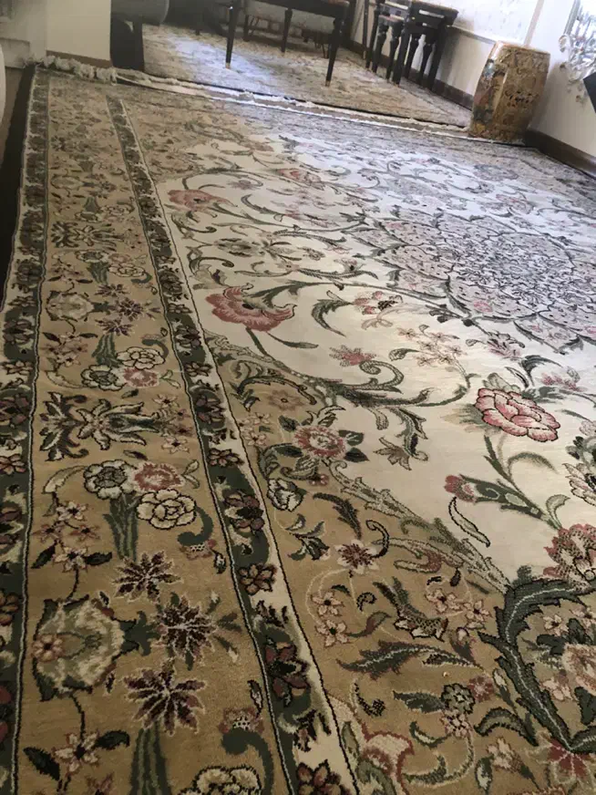 دو عدد فرش ۹ متری ستاره کویر|فرش|یزد, |دیوار