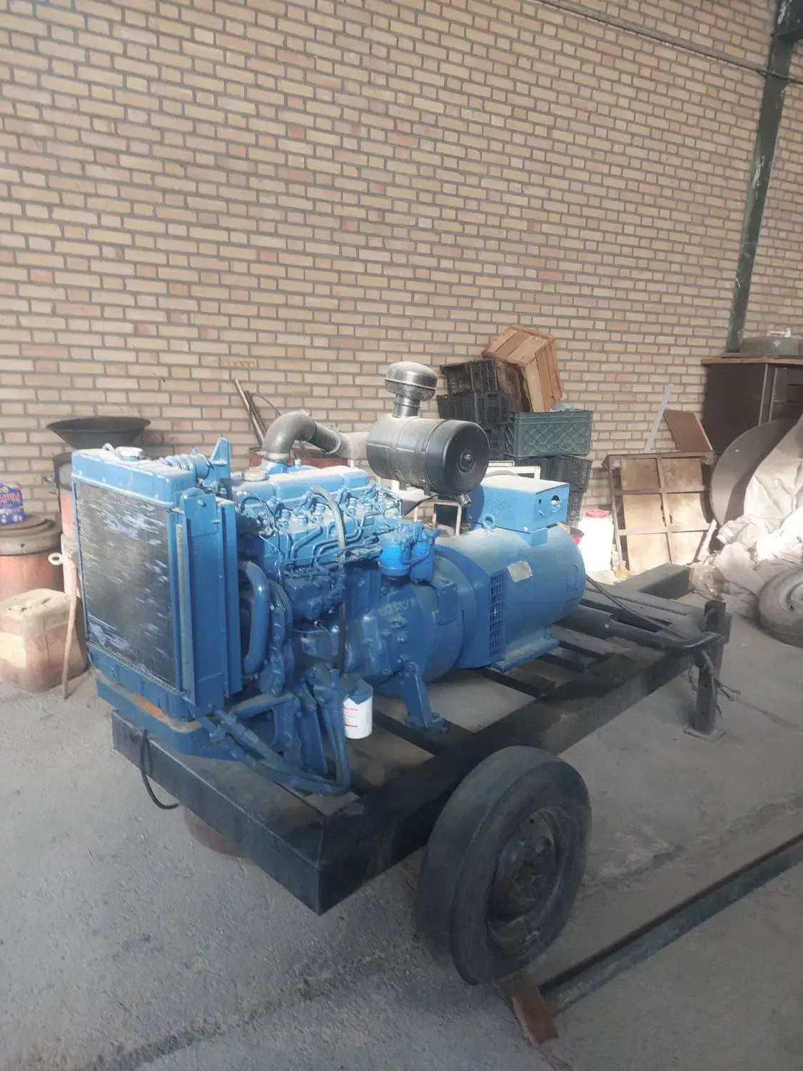 ژنراتور 40 کاوا  ۴ سیلندر|ماشین‌آلات صنعتی|صفادشت, |دیوار