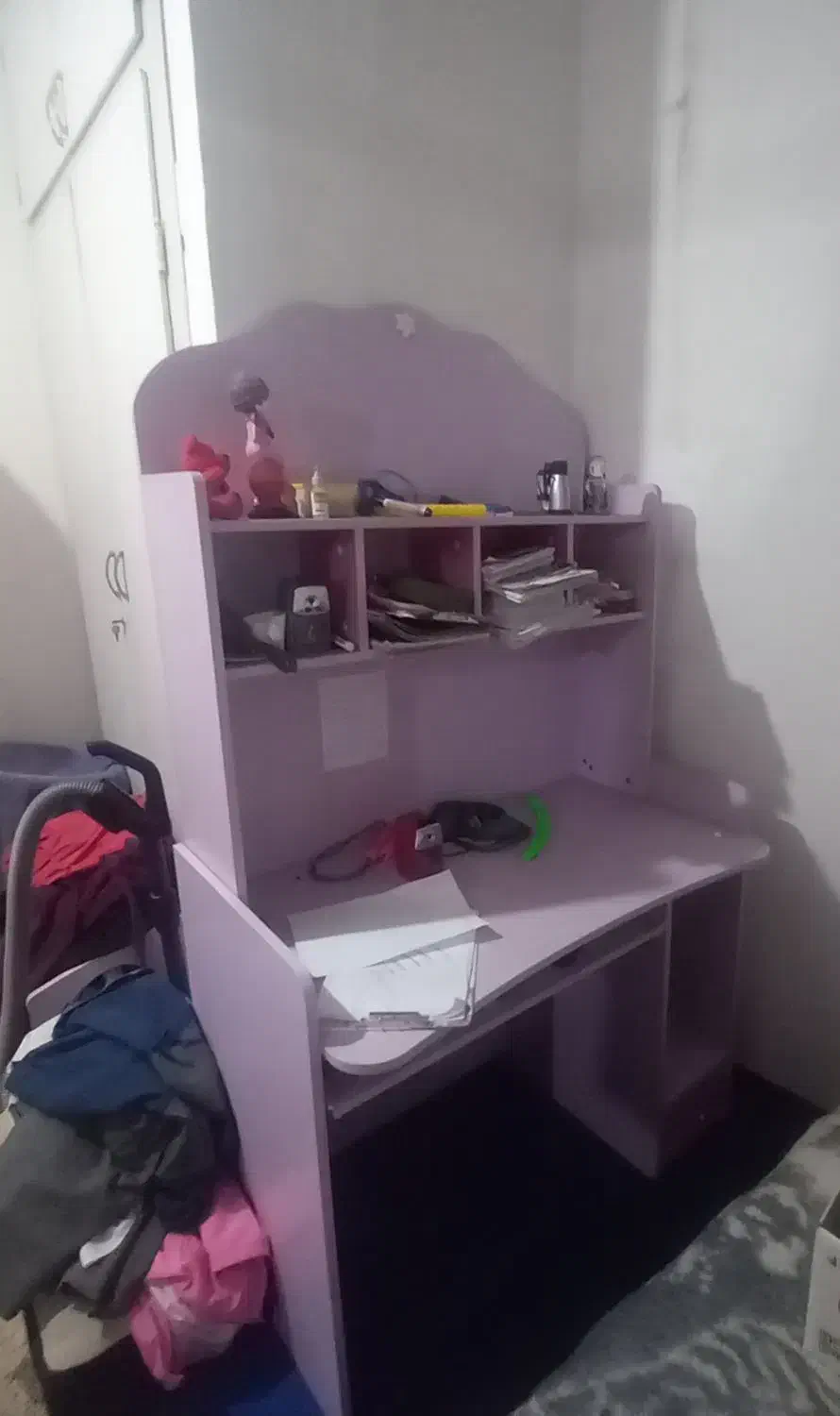 تخت و کمد جا کتابی جا لباسی میز تحریر|تخت و سرویس خواب|اراک, |دیوار