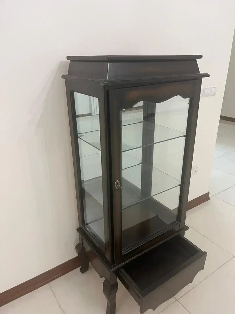 نیم بوفه چوبی ۳ طبقه در حد نو|بوفه، ویترین، کنسول|رفسنجان, |دیوار