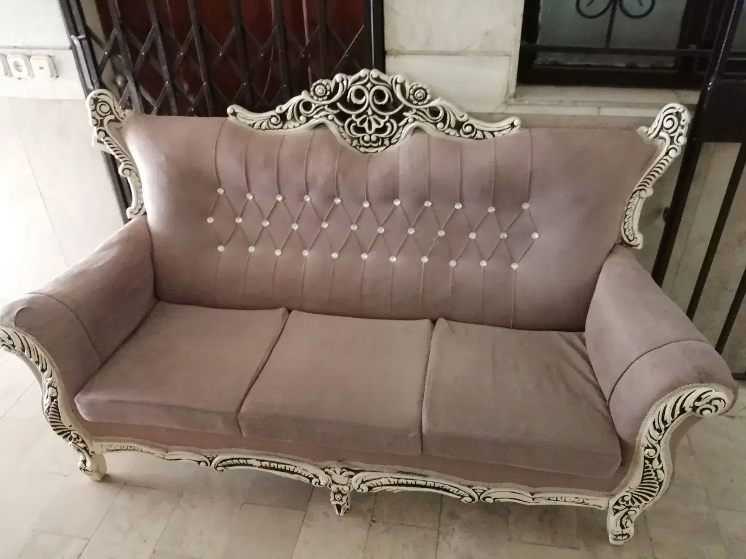 مبلمان 7 نفره میزعسلی|مبلمان خانگی و میز عسلی|تهران, سازمان برنامه جنوبی|دیوار