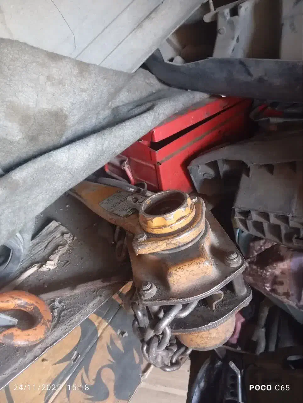 کپسول هوا و جرثقیل|ابزارآلات|مشهد, توس (بلوار توس)|دیوار