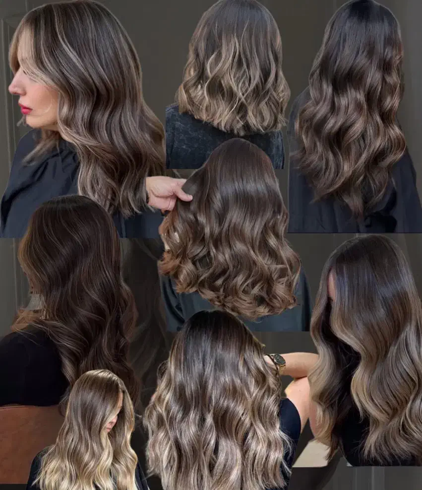 مدل رنگ و لایت + اصلاح صورت و ابرو|خدمات آرایشگری و زیبایی|شاهین‌شهر, مخابرات (شهید بهشتی)|دیوار