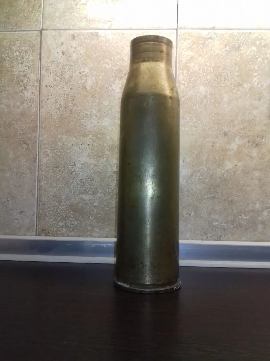 گلدان برنجی قدیمی پوکه و نوستالوژی زمان دفاع مقدس|صنایع دستی و سایر لوازم تزئینی|تهران, هفده شهریور|دیوار