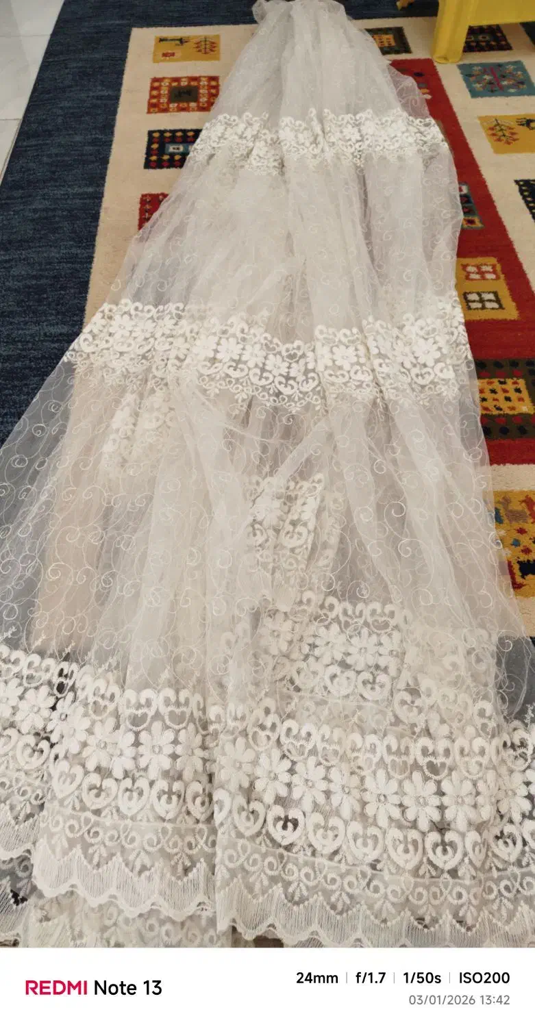 پرده درحدنو با پشت پرده|پرده، رانر، رومیزی|مشهد, سجادیه|دیوار